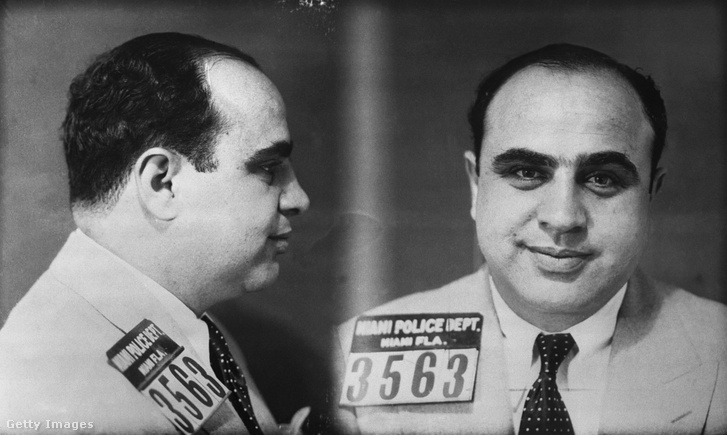 Al Capone rendőrségi fotója