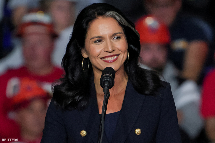 Tulsi Gabbard 2024. november 14-én Pittsburghben