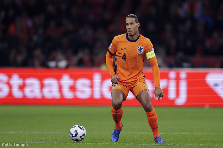 Virgil van Dijk 2024. november 16-án