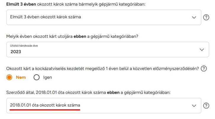 Hét évvel korábbi koccanásért is jár a pótdíj, ha azonos gépjárműkategóriában történt károkozás...