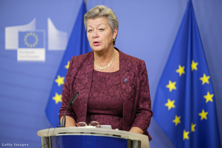 Ylva Johansson 2022. november 21-én