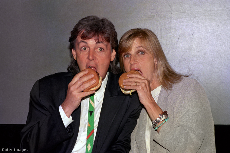 Finom a vegetáriánus hamburger. (Fotó: John Stillwell - PA Images / Getty Images Hungary)