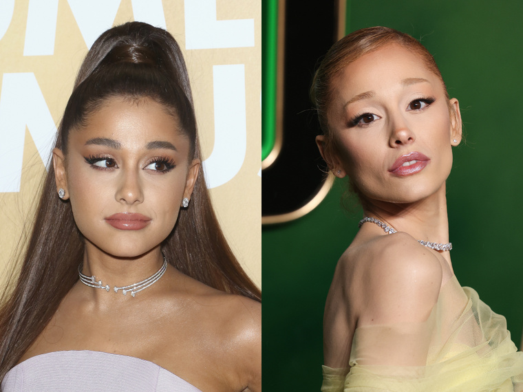 Ariana Grande ijesztően lefogyott. (Fotó: Getty Images)