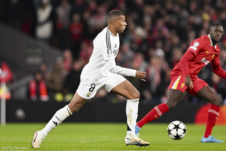 Kylian Mbappé 2024. november 27-én