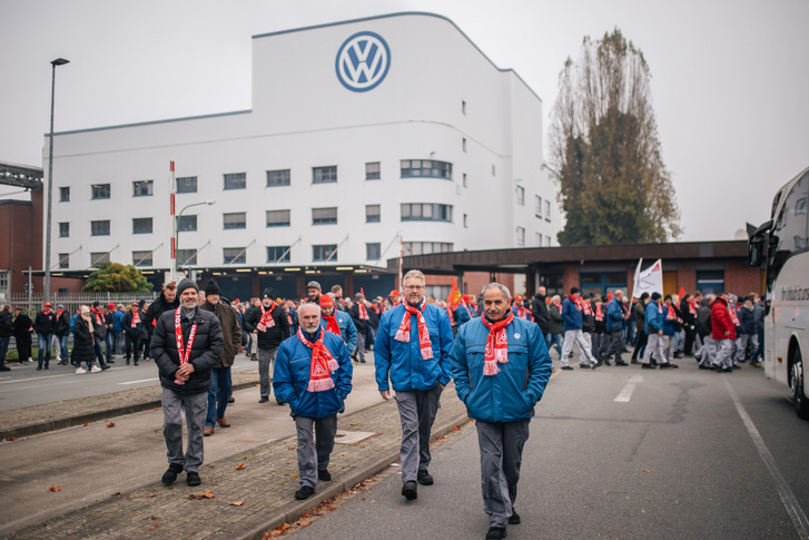 November 6-án is sztrájkoltak a dolgozók. - Forrás: Getty Images