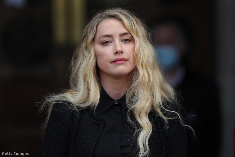 Amber Heard. (Fotó: Yui Mok - PA Images / Getty Images Hungary)