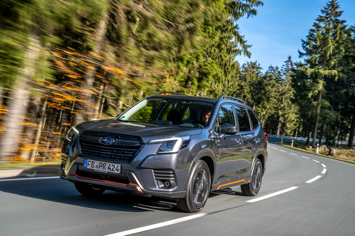 A Subaru egyik legnépszerűbb modellje, a Forester. - Fotó: Andre Tillmann/Subaru