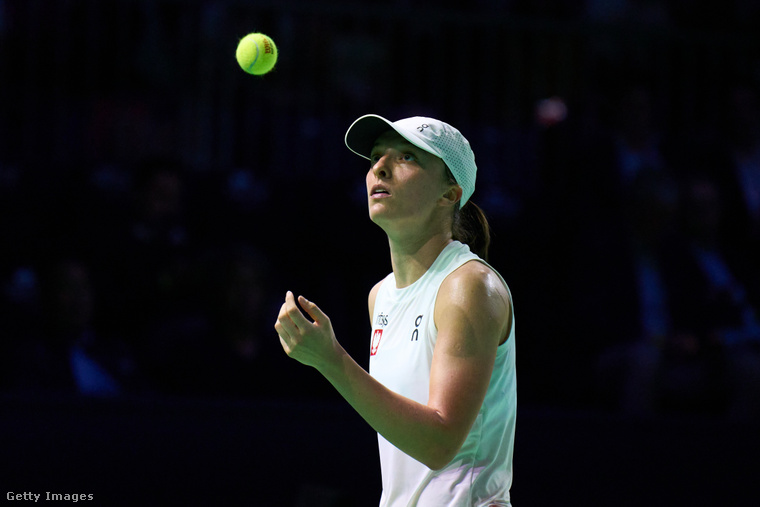 Iga Świątek. (Fotó: Angel Martinez / Getty Images Hungary)