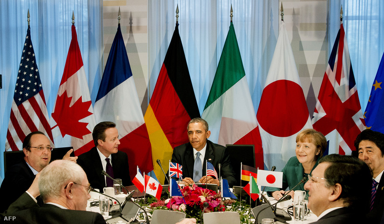 G7 vezetők Hágában. Egy hónappal ezelőtt is már az Orosz agresszióra adható válaszokról tárgyaltak.