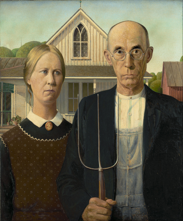 Grant Wood: Amerikai gótika