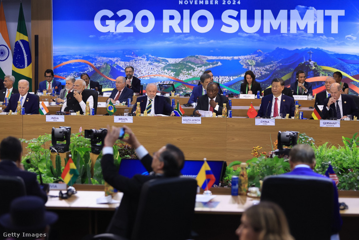 A G20 2024-es csúcstalálkozója Rio de Janeiróban november 18–19. között