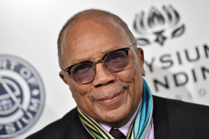 Quincy Jones 2017. január 7-én Los Angelesben, Kaliforniában