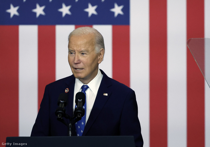 Joe Biden amerikai elnök 2024. december 16-án Washingtonban