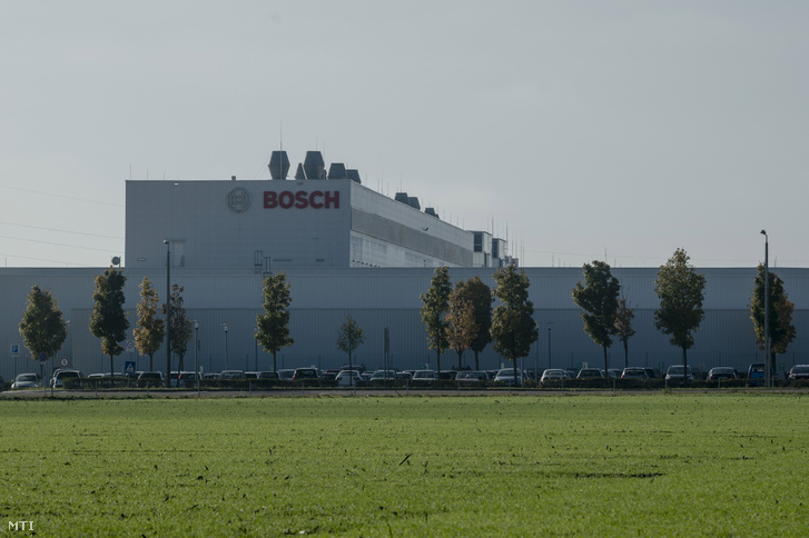 A Robert Bosch Automotive Steering Kft. maklári gyára 2023. november 7-én