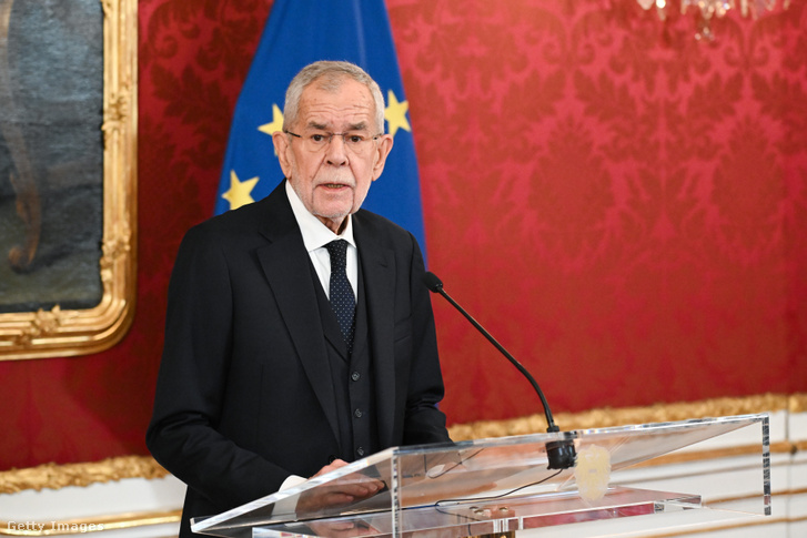 Alexander van der Bellen 2025. január 6-án Bécsben, Ausztriában