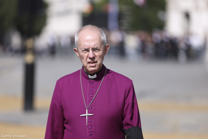 Justin Welby 2022. szeptember 14-én