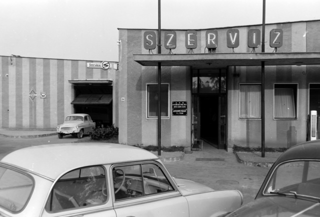 Siófoki szerviz 1962-ben