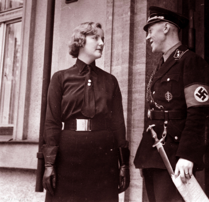 Unity Mitford és Fritz Stadelmann 1933-ban