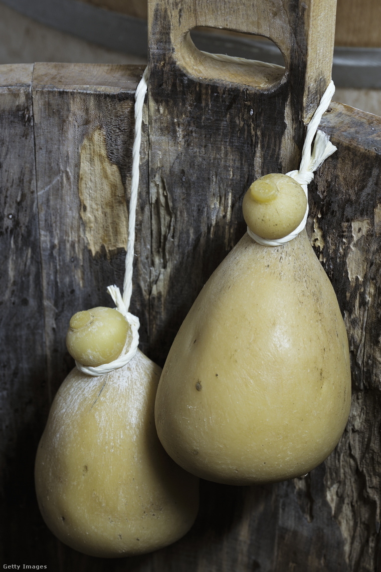 Caciocavallo podolico. (Fotó: Dionisio Iemma / Getty Images Hungary)