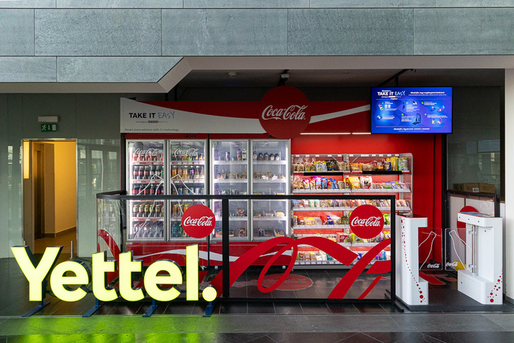 Olyan boltot nyit a Coca-Cola Magyarországon, amiből fizetés nélkül lehet kisétálni