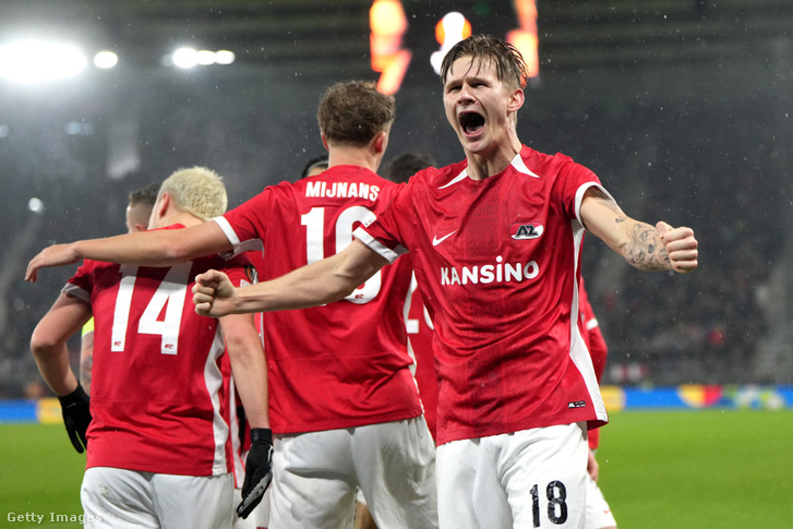 Az AZ Alkmaar a Roma legyőzésével biztosította helyét a legjobb 24 között