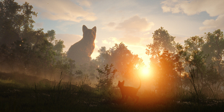 Részlet az Áradás (Flow) című animációs filmből