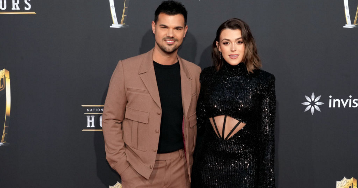 Taylor Lautner és felesége