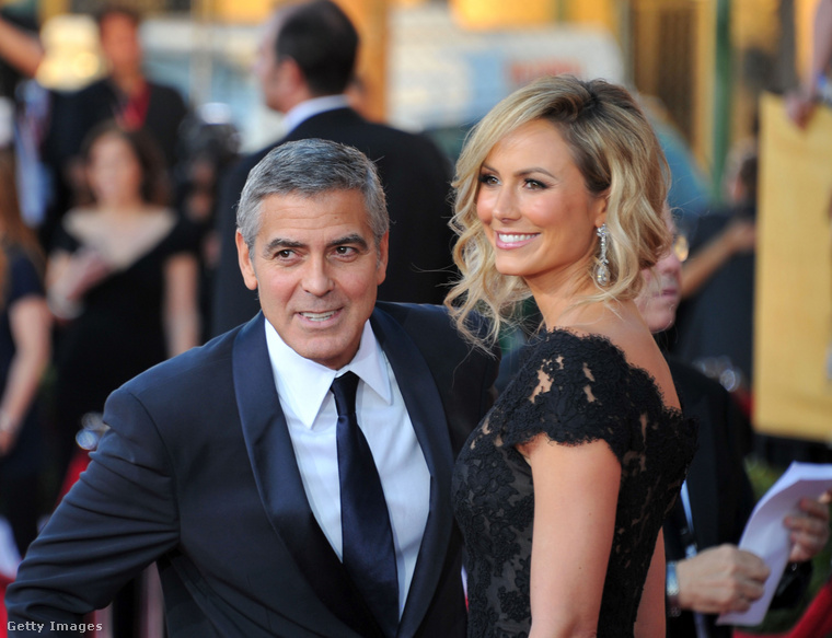 George Clooney – Stacy Keibler A színész és az egykori profi pankrátor, Stacy Keibler több mint két évig alkottak egy párt