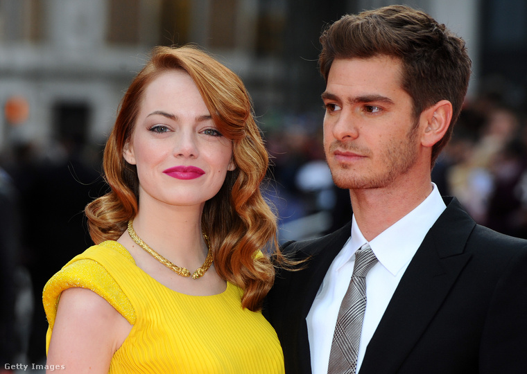 Emma Stone – Andrew Garfield&nbsp;Emma Stone és Andrew Garfield kapcsolata hosszú éveken át az egyik legkedveltebb hollywoodi románc volt