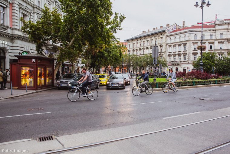 A kerékpárosokra is szigorúbb szabályok vonatkoznának. (Fotó: Evgeniya Biryukova / Getty Images Hungary)