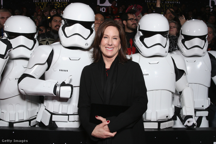 Kathleen Kennedy Hollywoodban 2015. december 14-én