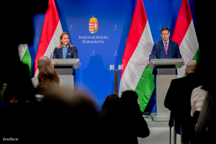 Vitályos Eszter és Gulyás Gergely
