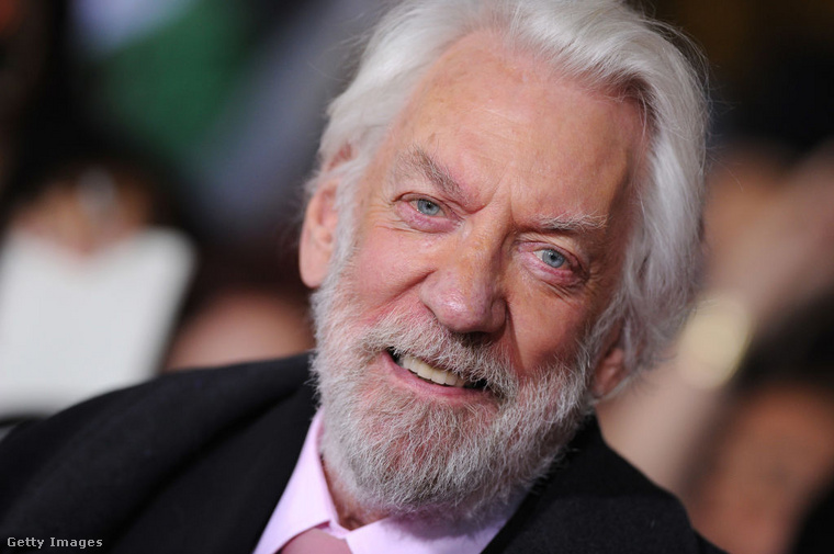 Donald Sutherland (1935–2024)&nbsp;Öt évtizedes karrierje során számtalan legendás filmben játszott, mégis egyetlen Oscar-jelölést sem kapott