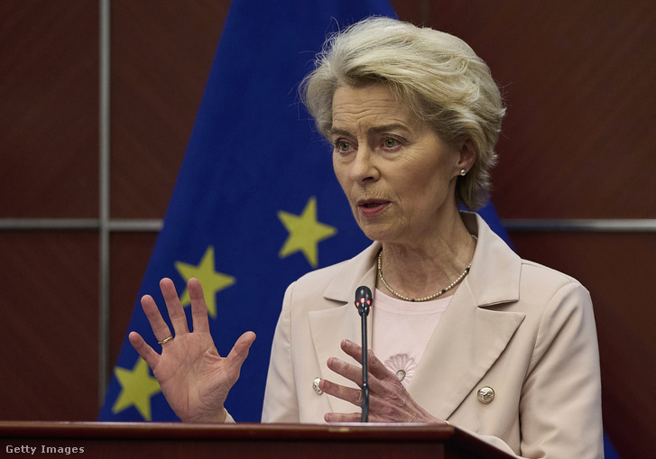 Ursula von der Leyen 2023. április 6-án Kínában