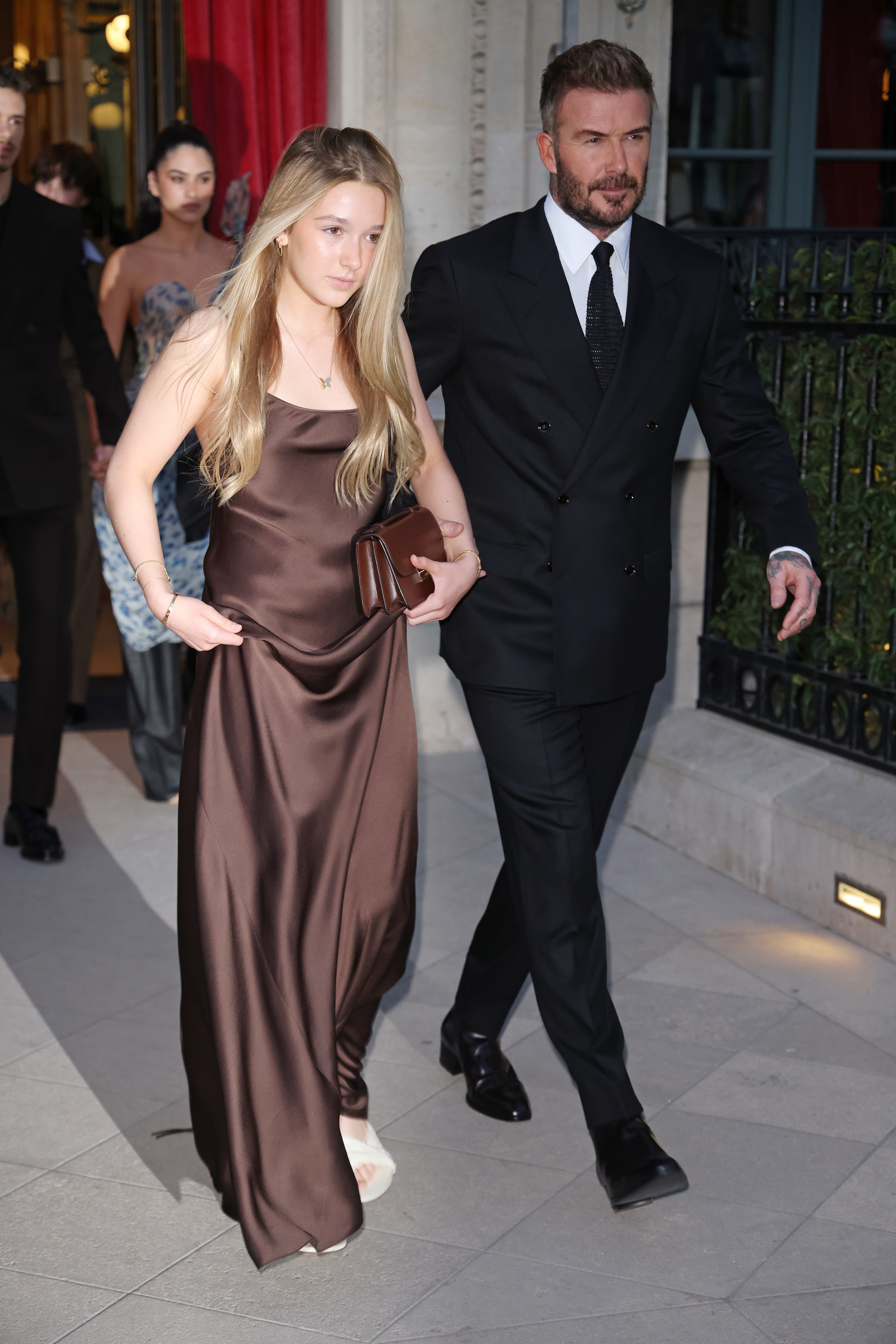 Harper Seven Beckham és David Beckham