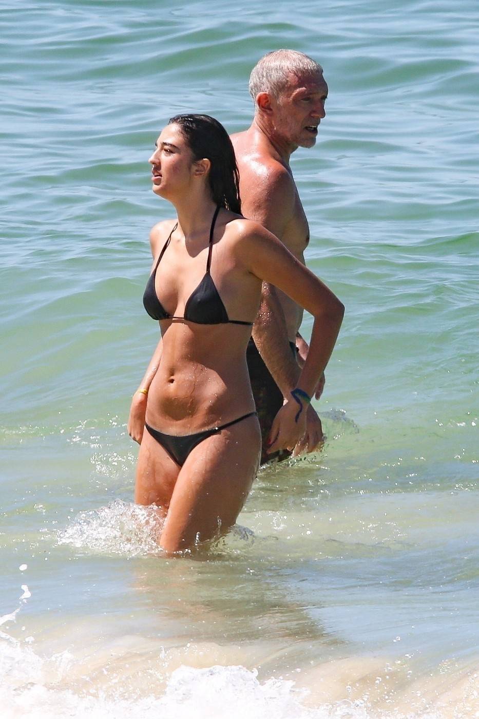 Vincent Cassel és lánya, Léonie.