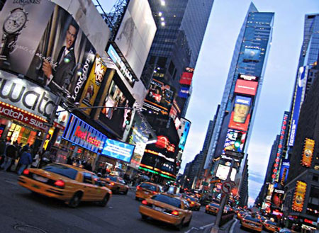 new york time square