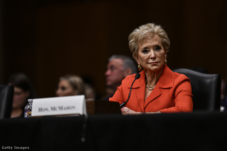 Linda McMahon 2025. február 13-án Washingtonban