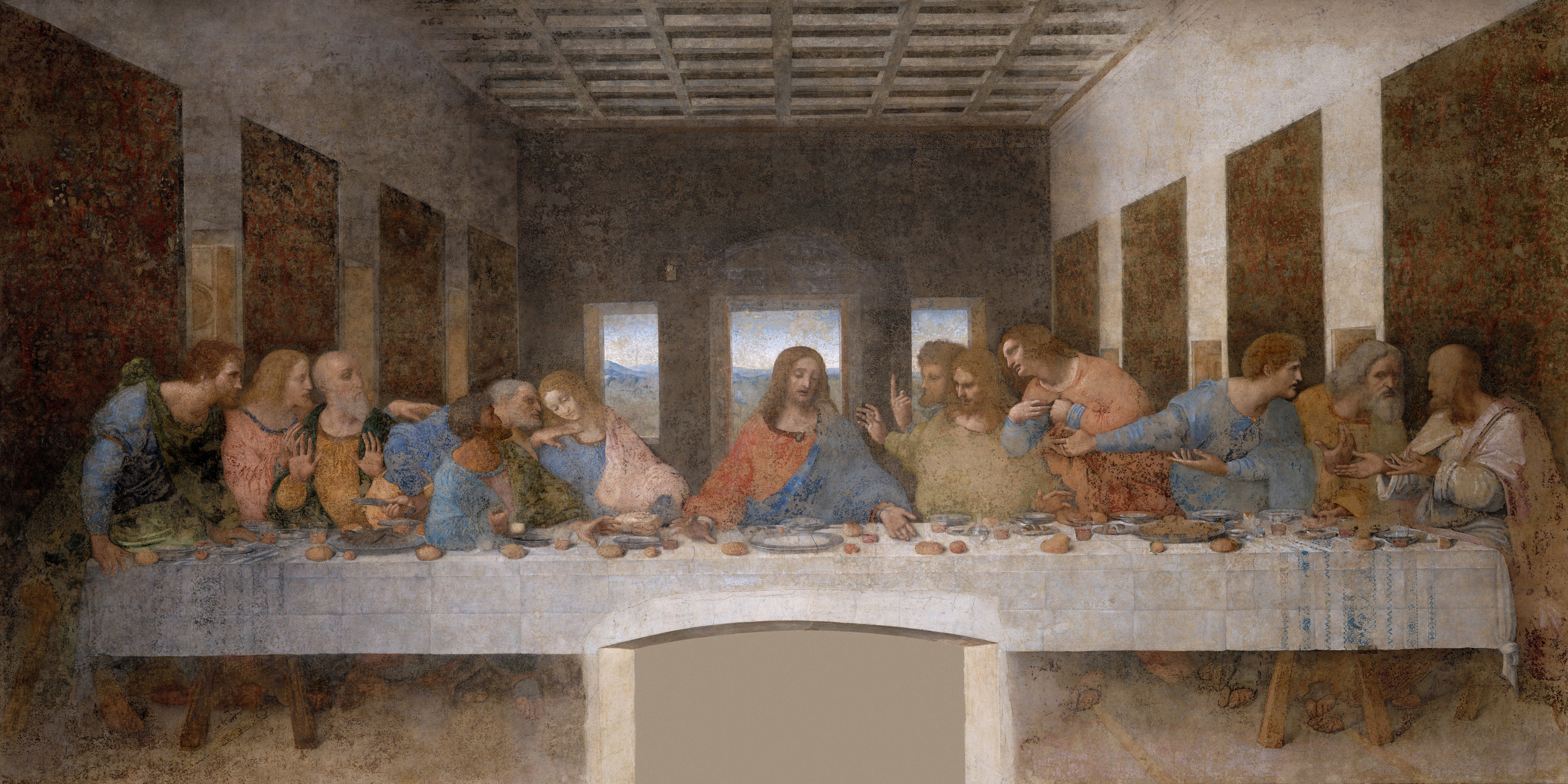 Az utolsó vacsora - Leonardo Da Vinci festménye