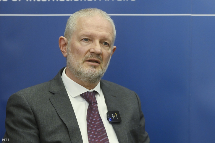 Siklósi Péter, a Külügyi Intézet vezető kutatója 2025. március 12-én
