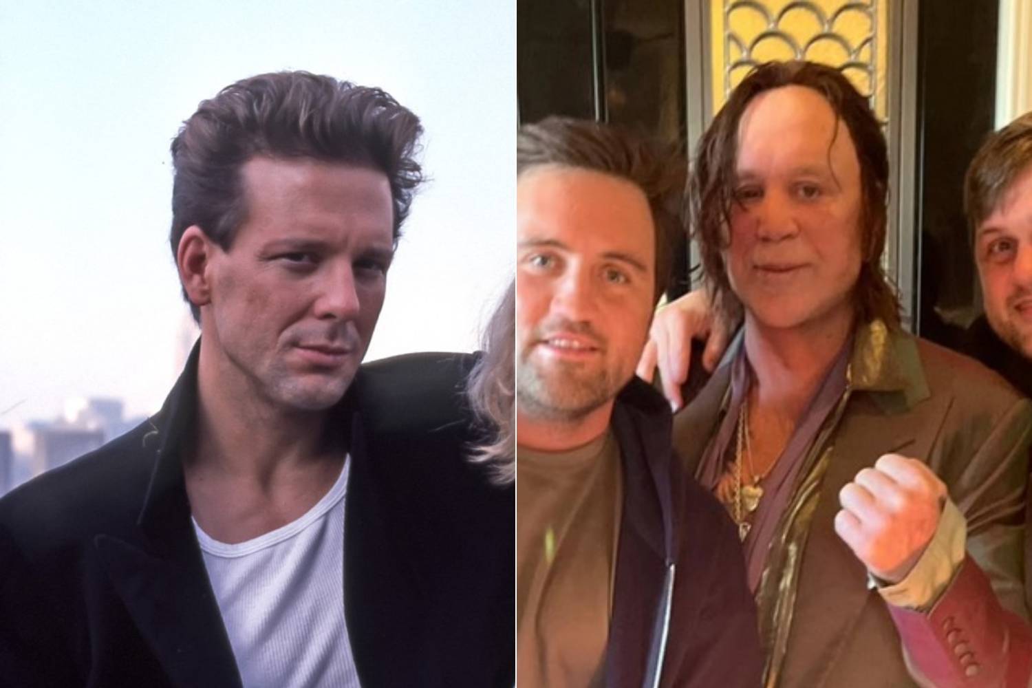 mickey rourke akkor és most
