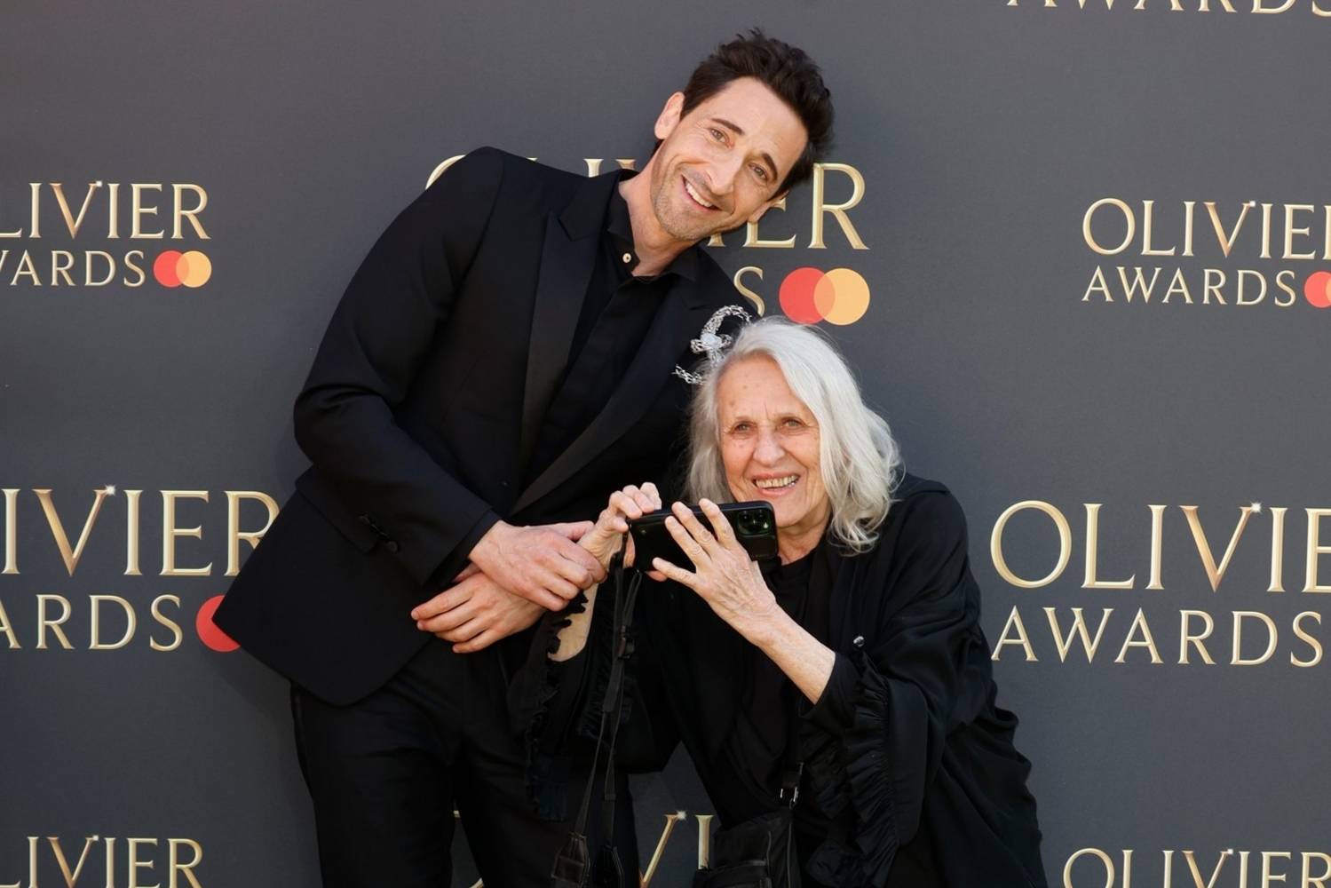 adrien brody anyukájával