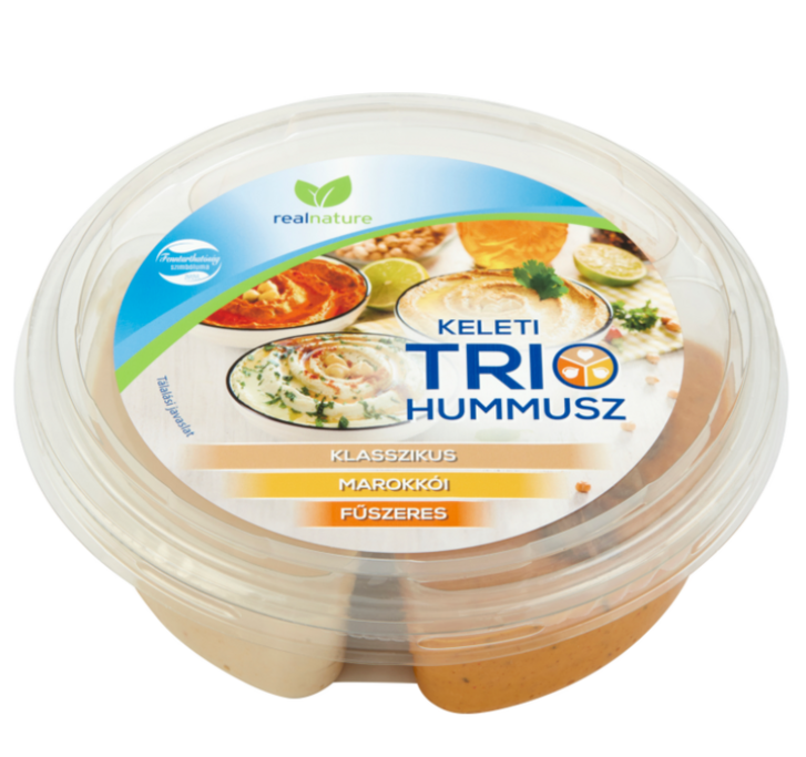 Real Nature Trio Hummus Keleti 210 g