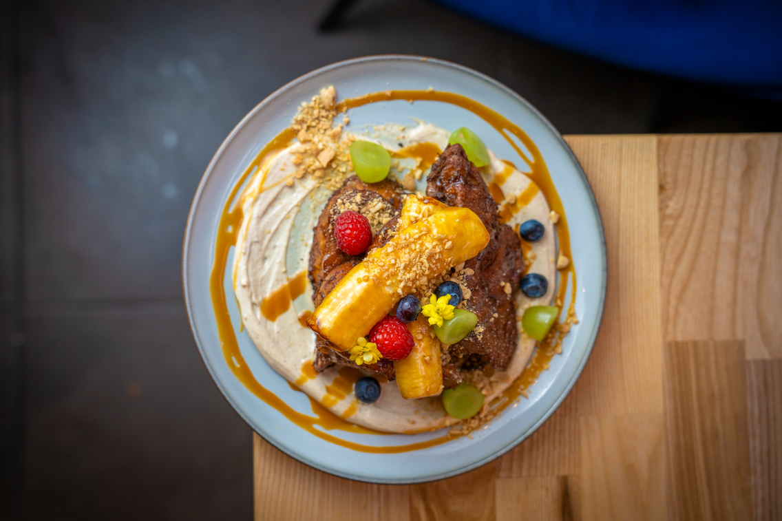 Snickers French toast