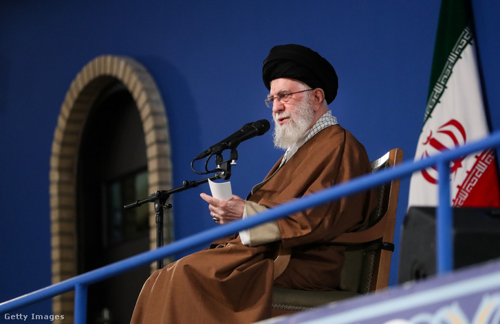 Ali Khamenei Teheránban, Iránban március 21-én