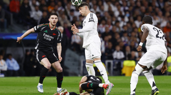 Megvan a Real Madrid BL-mumusa: kettős sikerrel elődöntős az Arsenal