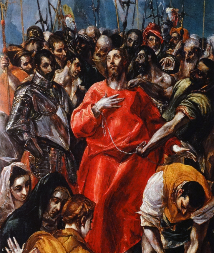 El Greco: Krisztust megfosztják ruháitól