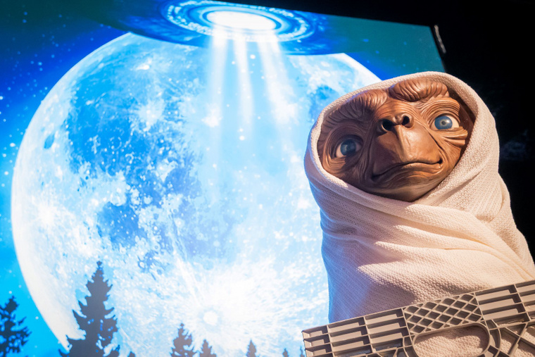 E.T. viaszmása húsvétkor debütál a budapesti Madame Tussauds-ban. (Fotó: Madame Tussauds)