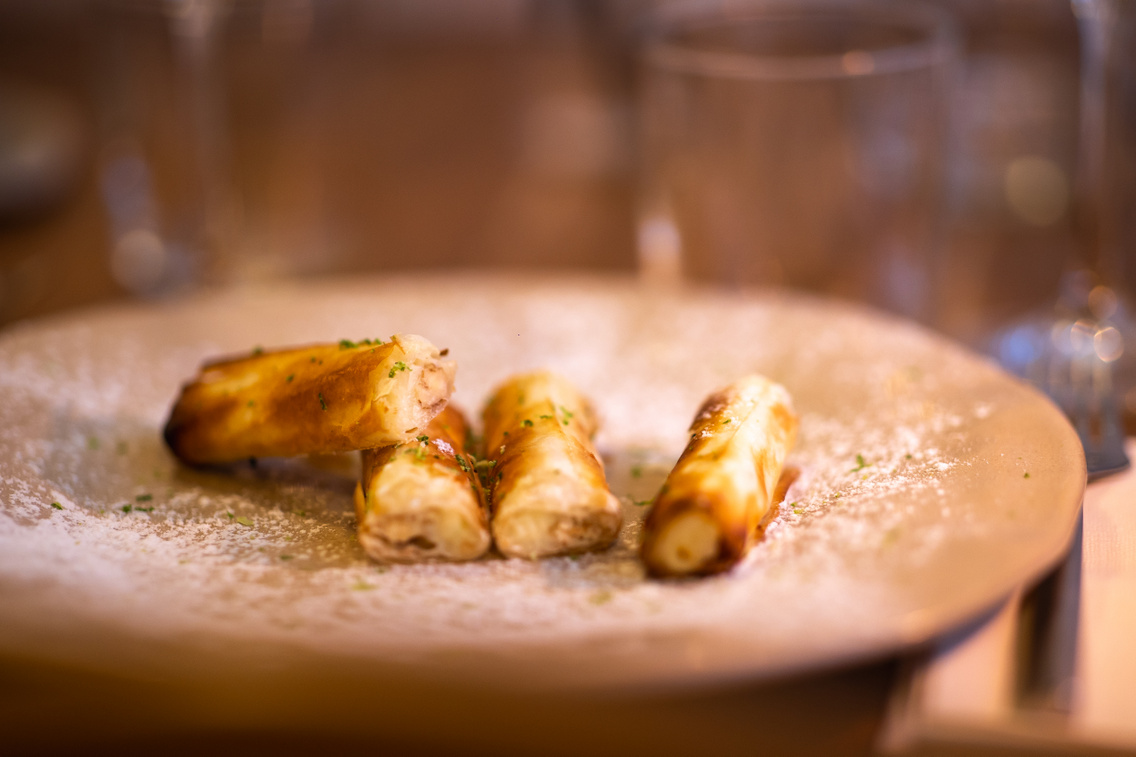 Baklava semolina pudinggal