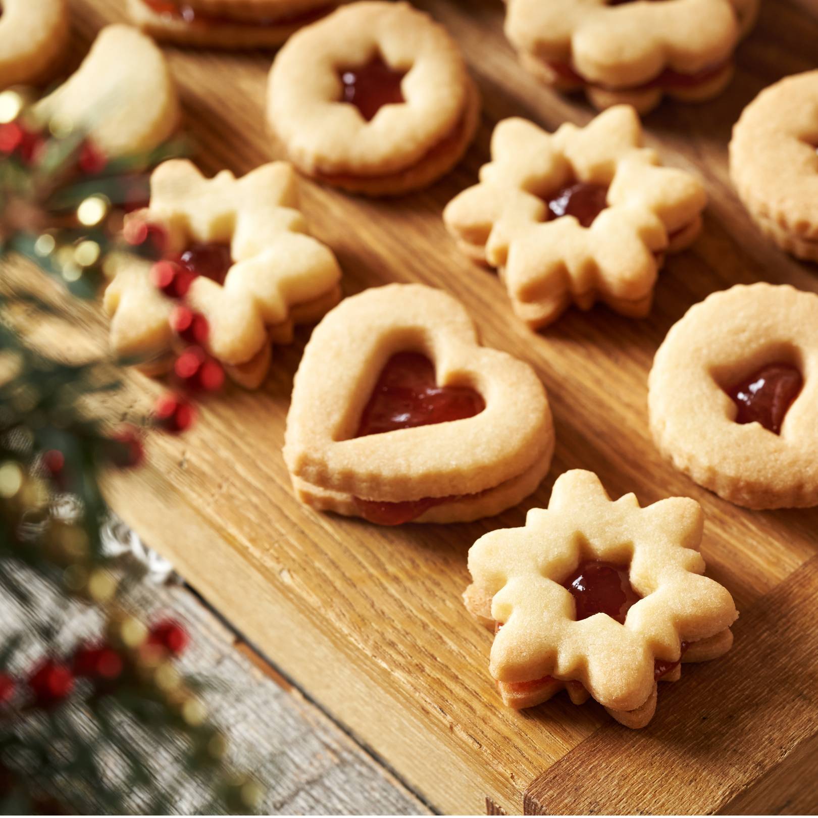 Porhanyós mandulás linzer